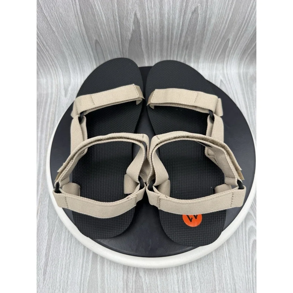 Teva Original Universal Mens Size 11 Khaki Black Outdoor Hiking Sandals NEW